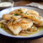 Baccalà con cipolle