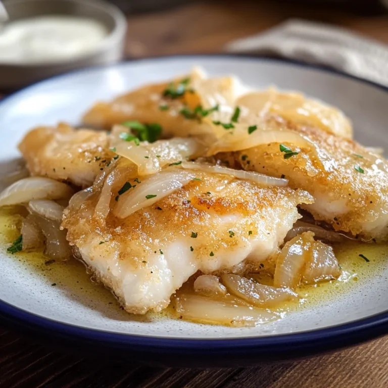 Baccalà con cipolle
