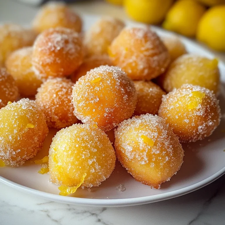 Castagnole al limone