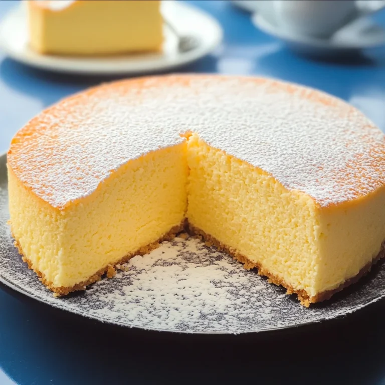 Cheesecake giapponese