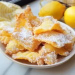 Chiacchiere al limoncello
