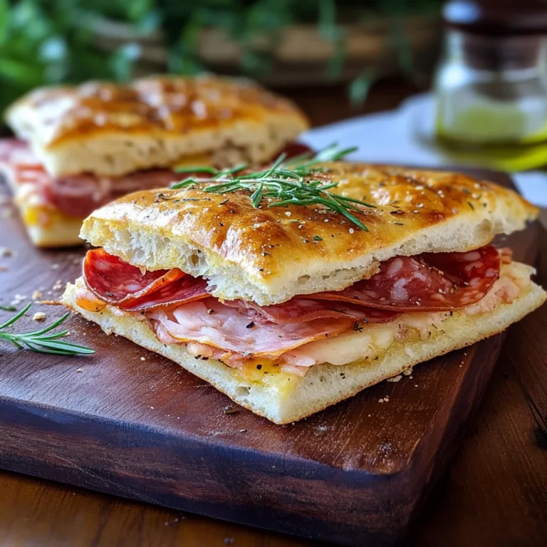 Focaccia farcita