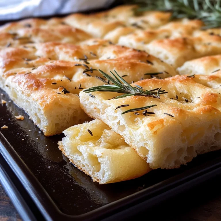 Focaccia in teglia