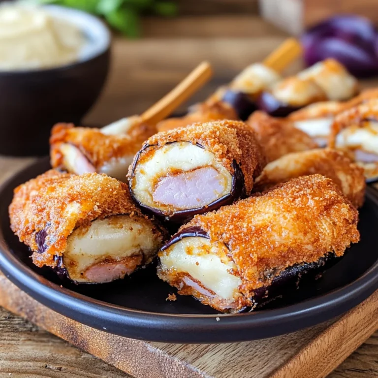 Involtini di melanzane farcite