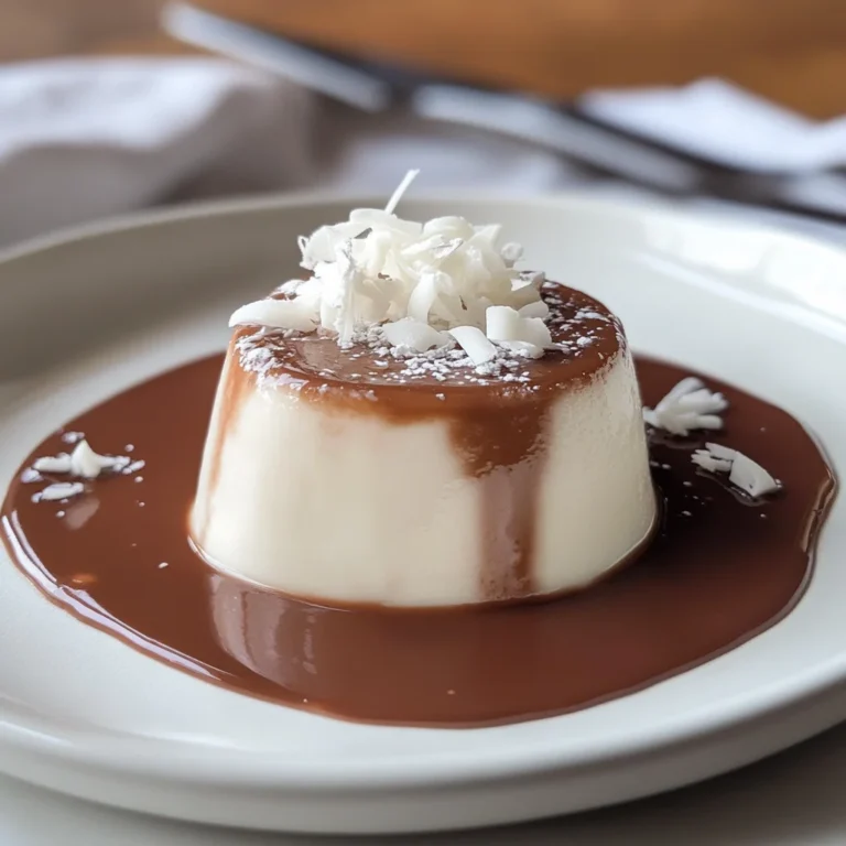 Panna cotta al cioccolato