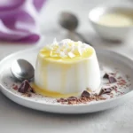 Panna cotta al cioccolato bianco