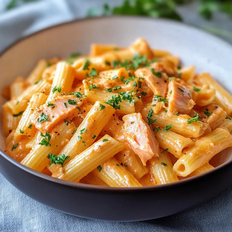 Pasta al salmone