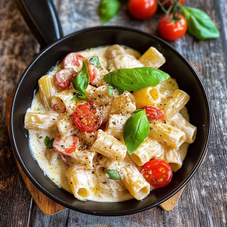 Pasta alla crema di ricotta