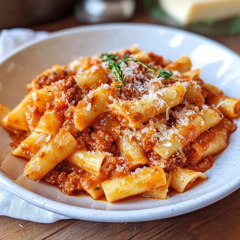 Pasta con ragù alla bolognese