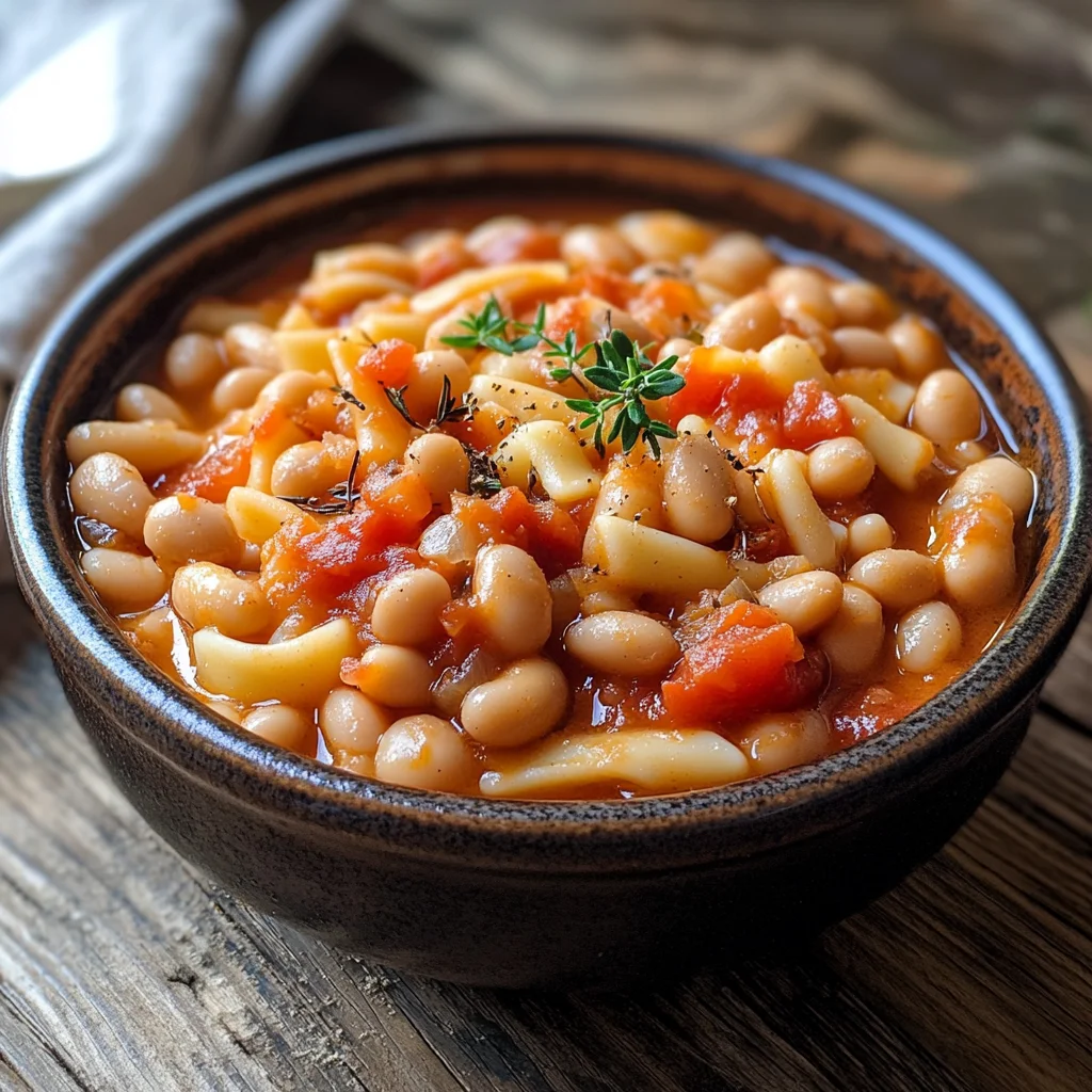 Wunderschne Pasta I Fagioli Ebenbild