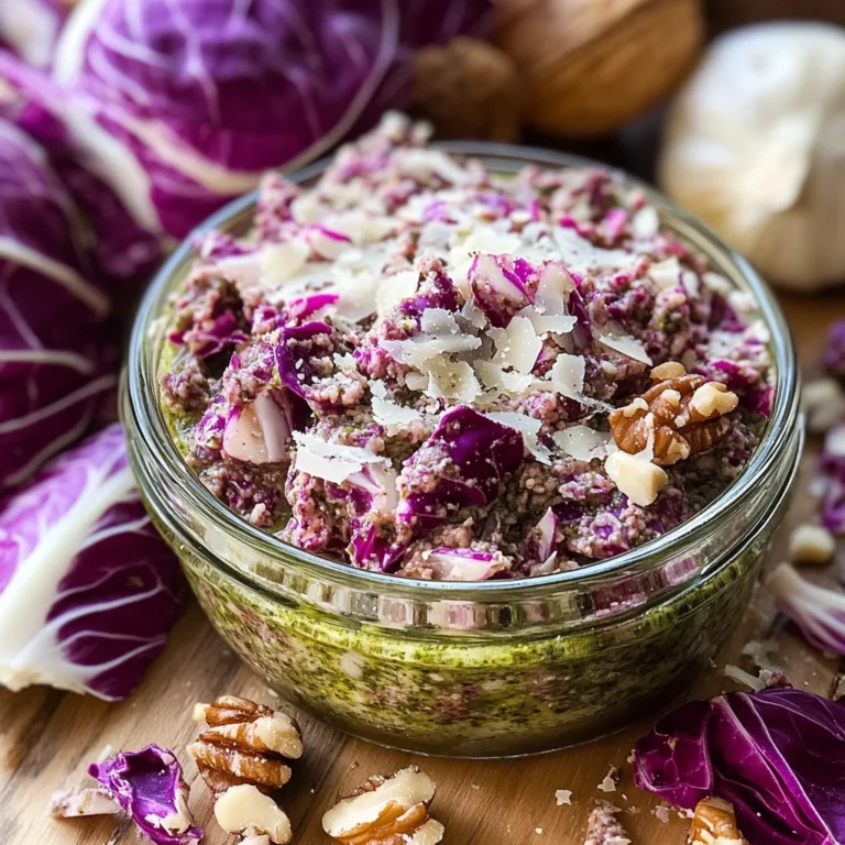 Pesto di radicchio