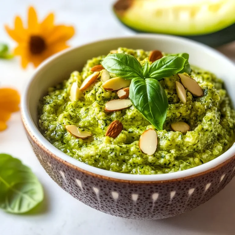 Pesto di zucchine