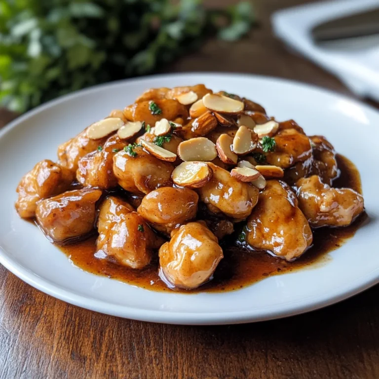 Pollo alle mandorle