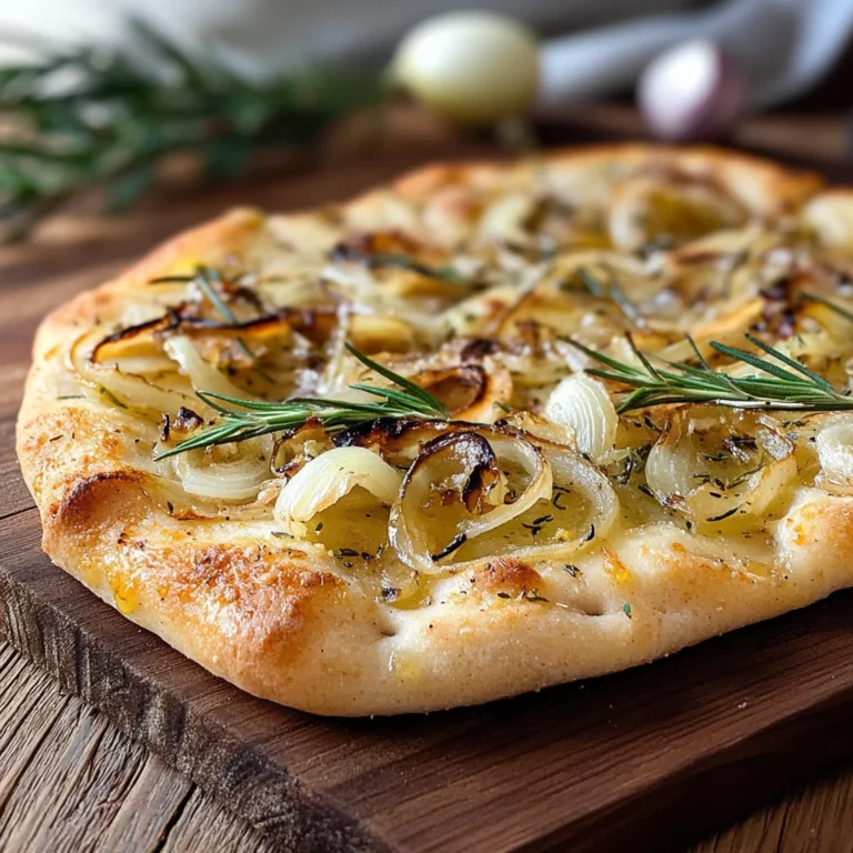 Schiacciata con cipolle