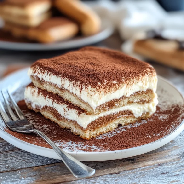 Tiramisù con uova pastorizzate