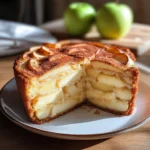 Torta con mele invisibili