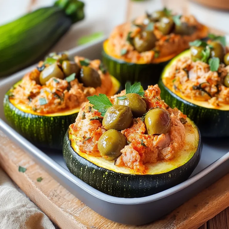 Zucchine ripiene di tonno