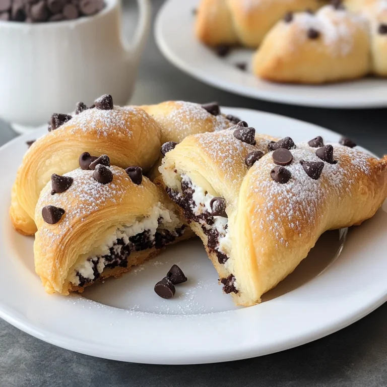 Cornetti morbidi ricotta e cioccolato