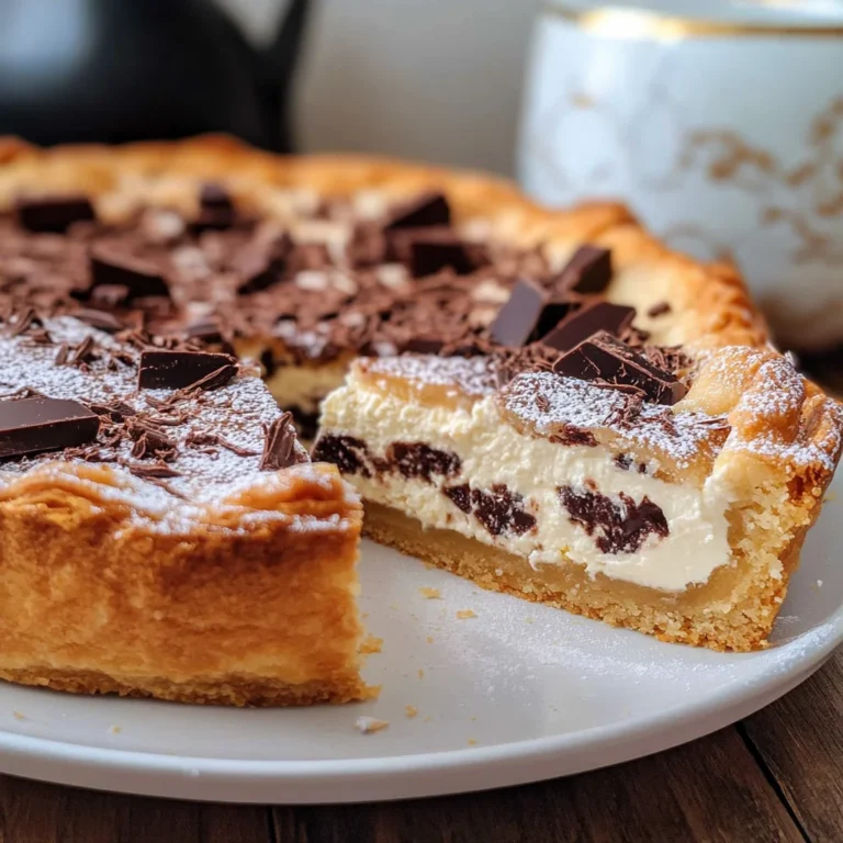 Crostata ricotta e cioccolato