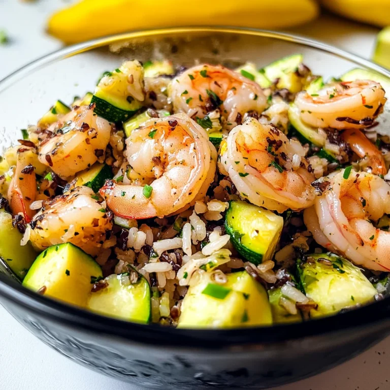Insalata di riso venere gamberi e zucchine