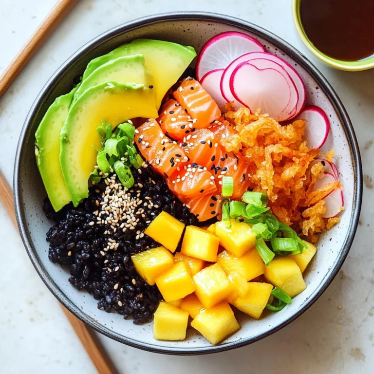 Poke Bowl con riso venere