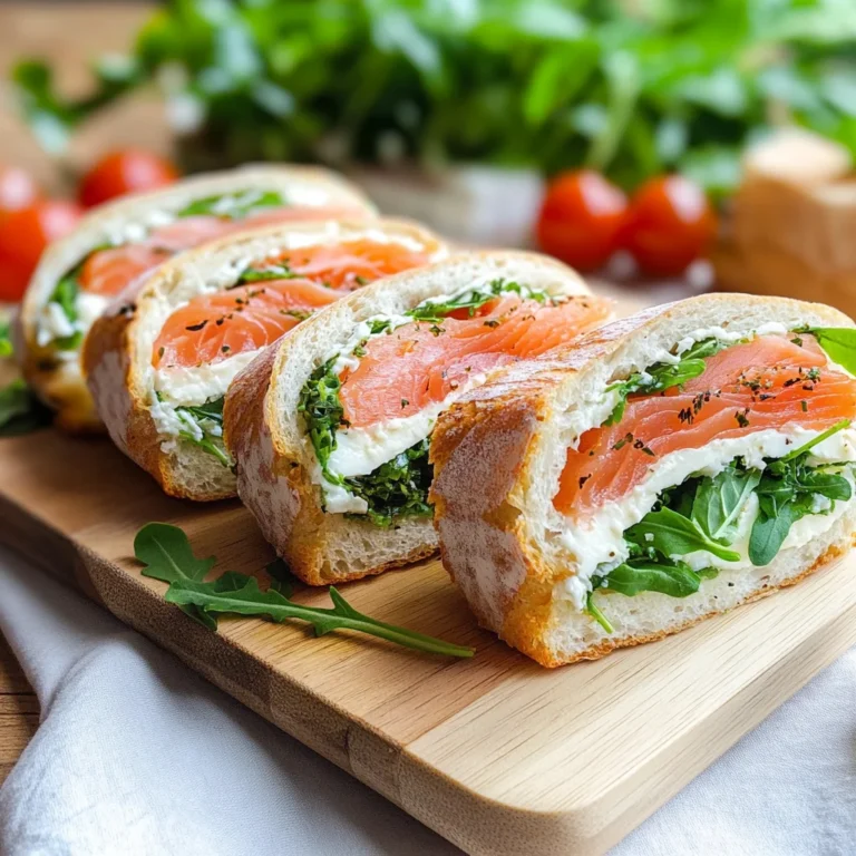 Rotolo tramezzino al salmone