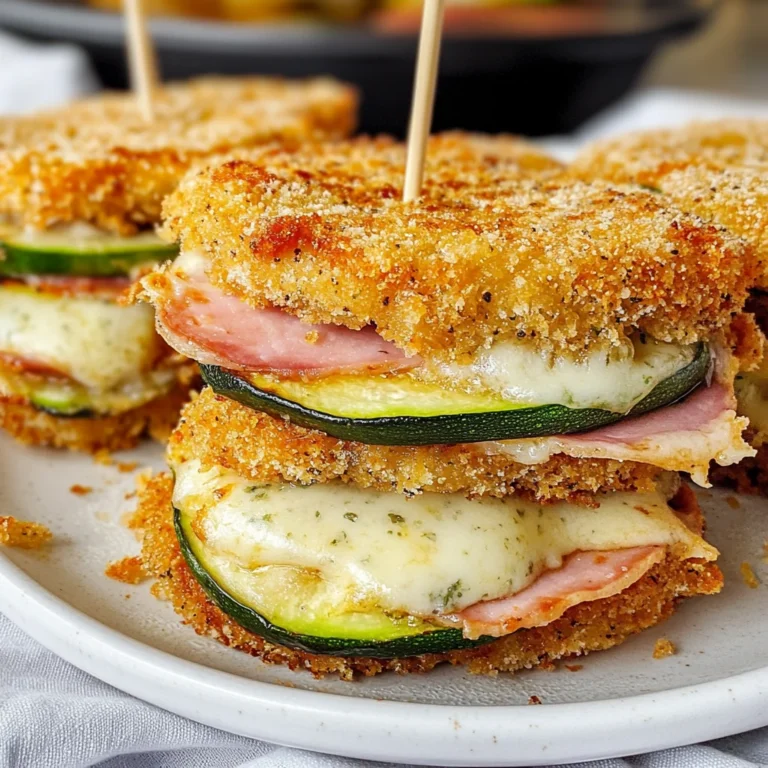 Sandwich di zucchine al forno