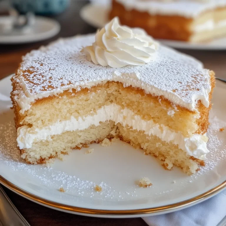 Torta paradiso al cocco