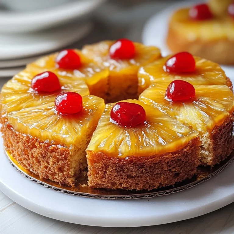 Torta rovesciata all'ananas